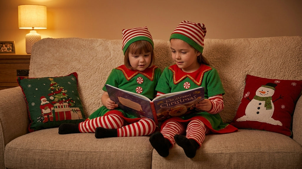 Costume de lutin de Noël – Enfant