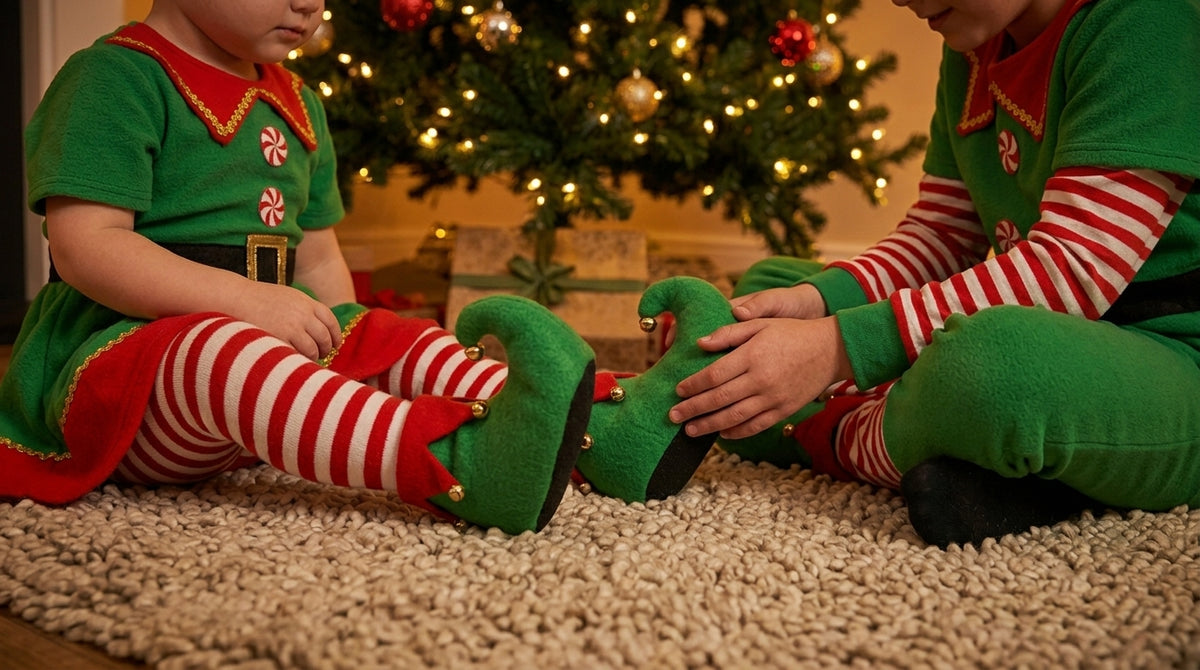 Costume de lutin de Noël – Enfant