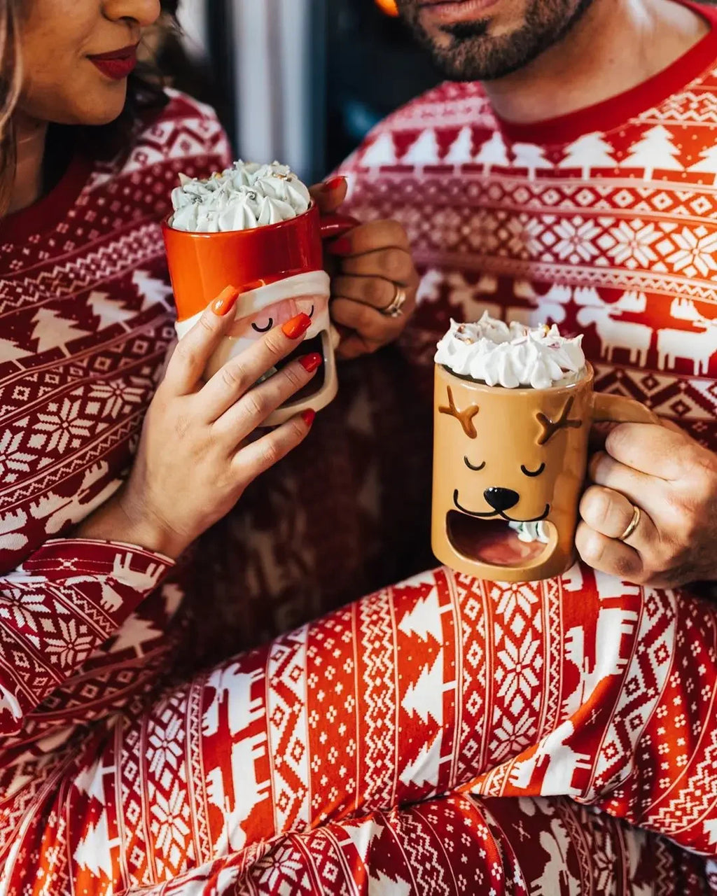 Pyjama de Noël « Merry Xmas » assorti pour la famille