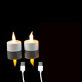 Rechargeable Flameless LED Candles – Pack of 2, 3 or 4
