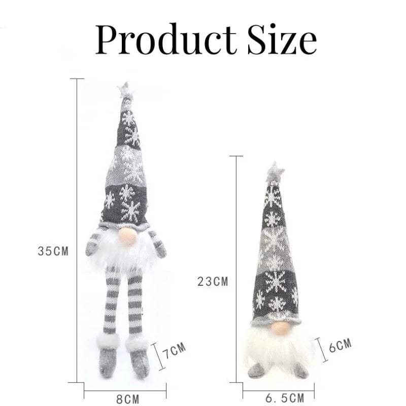 Gnome de Noël lumineux – Veilleuse décorative