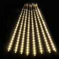 Guirlande lumineuse « pluie d'étoiles filantes » – 8 tubes de 50 cm