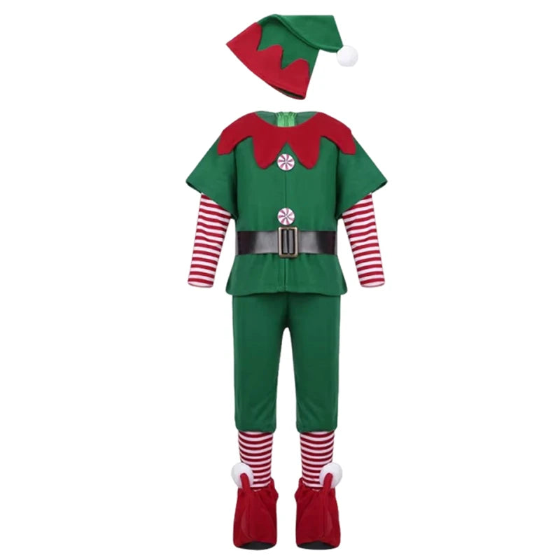 Costume de lutin de Noël – Enfant