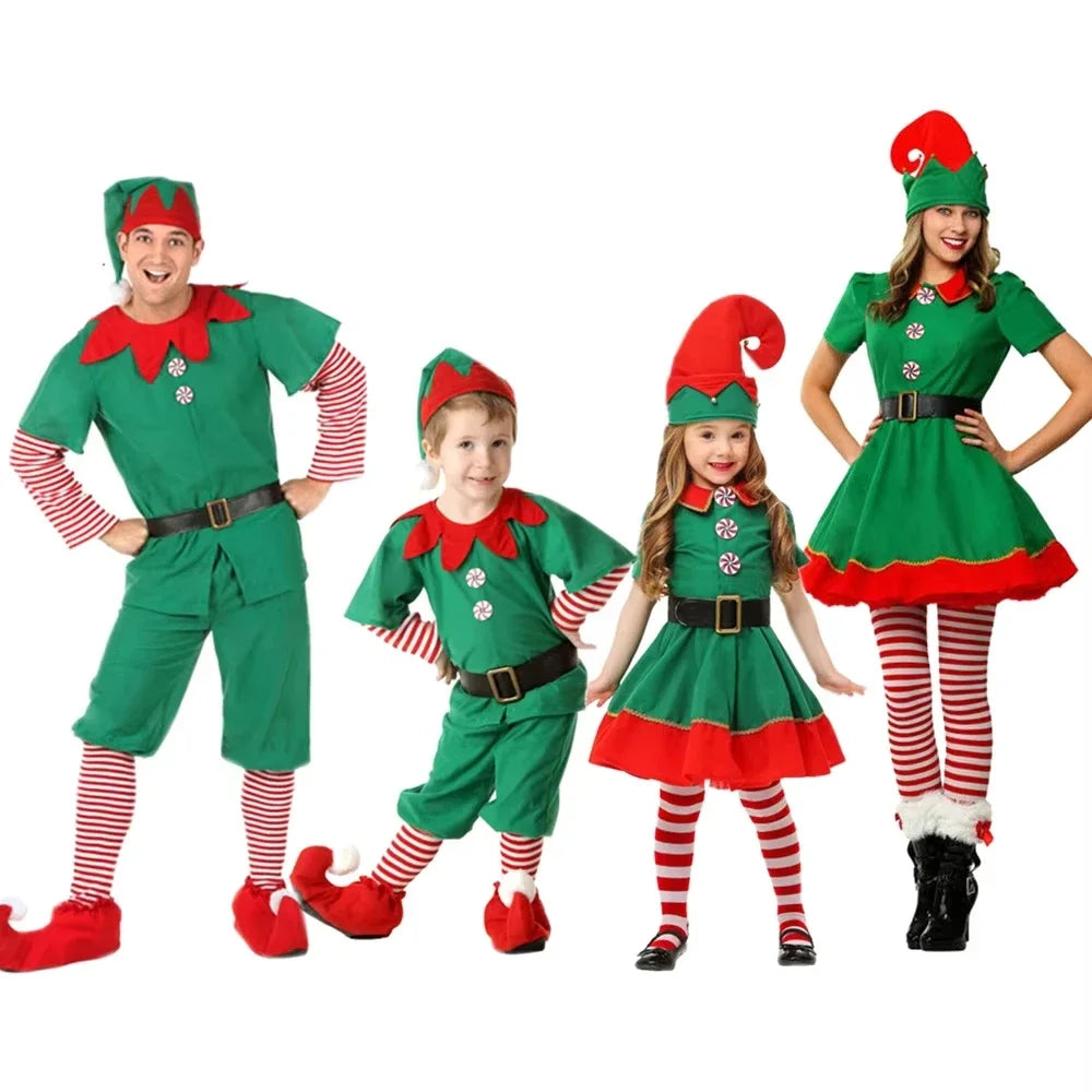 Santa and Mrs. Claus Costume – Whole Family